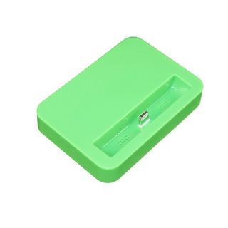 Sophia Global Green Desktop Charging Dock Cradle Compatible With Iphone 5, 5s, 5c, Ipod Touch (GreenMaterials PlasticModel SG1eaiPhone5ChargingDockGreenIncluded items One (1) charging dock cradleDimensions 0.625 inches high x 2.375 inches wide x 3.125