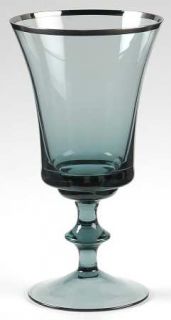 Gorham Prelude Water Goblet   Smoke, 1493, Platinum