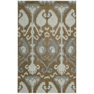 Nourison Hand tufted Siam Mocca Rug (56 X 75)