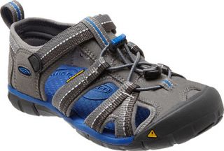 Childrens Keen Seacamp II CNX   Gargoyle/Raven Bungee Lace Shoes