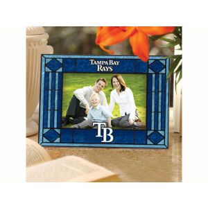 Tampa Bay Rays Art Glass Picture Frame