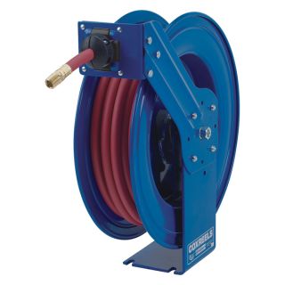 Coxreels SH Series Super Hub Air/Water Hose Reel with Hose   3/4 Inch x 50ft.,