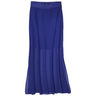 Mossimo Petites Maxi Skirt   Blue SP