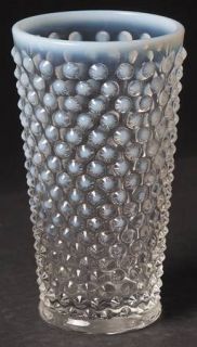Fenton Hobnail French Opalescent 16 Oz Flat Tumbler   French Opalescent