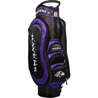 NFL Baltimore Ravens Medalist Cart Bag Black   Team Golf Golf Bags