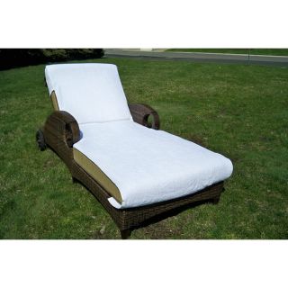 Authentic Turkish Cotton Towel Cover For Grand Size Chaise Lounge Chair