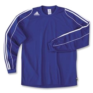 adidas Squadra II LS Soccer Jersey (Roy/Wht)