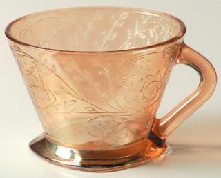 Jeannette Louisa Iridescent Cup No Saucer   Iridescent,Floragold Glassware 40S 