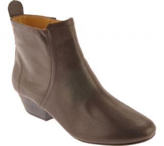 Womens Nine West Paperlane   Dark Grey Leather Boots