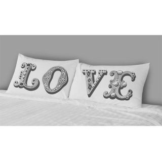 Love Pillowcase Set White One Size For Women 239994150