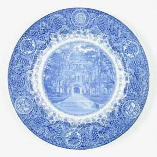 Wedgwood University Of Michigan Blue Dinner Plate, Fine China Dinnerware   Blue