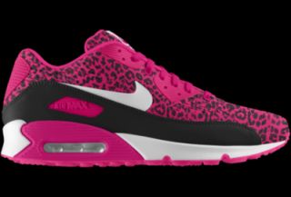 Nike Air Max 90 Engineered Mesh iD Custom Womens Shoes   Pink