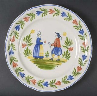 Longchamp Brittany 12 Chop Plate/Round Platter, Fine China Dinnerware   Man & W