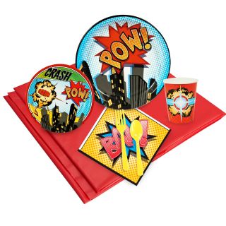 Superhero Comics Just Because Party Pack for 8