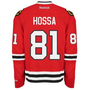 Chicago Blackhawks Marian Hossa Reebok NHL Premier Player Jersey