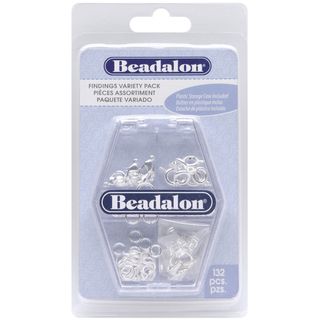 Findings Variety Pack 134/pkg silver Plated