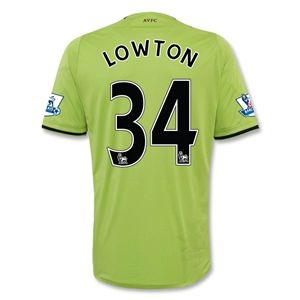 Macron Aston Villa 12/13 LOWTON Away Soccer Jersey