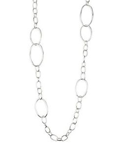 IPPOLITA Sterling Silver Link Necklace   Silver