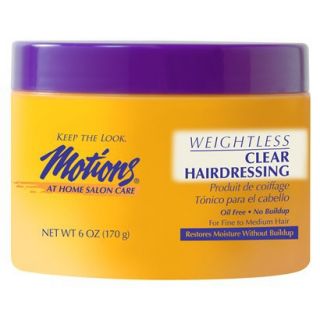 Motions Styling Aid Weightless Clear Hairdressing 6oz