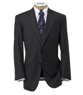 Signature Gold 2 Button Wool Tailored Fit Plain Front Suit JoS. A. Bank Mens Su