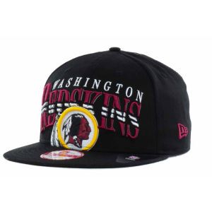 Washington Redskins New Era NFL Black Arch 9FIFTY Snapback Cap