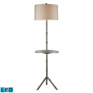 Dimond Lighting DMD D1403S LED Stanton Table Lamp with Glass Tray & Milano Pure