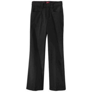 Dickies Girls Classic Fit Stretch Flare Bottom Pant   Black 16