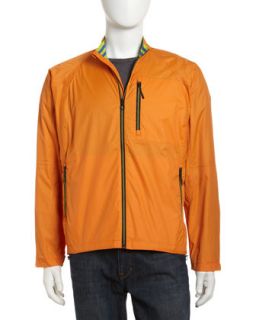 Lightweight Windbreaker Jacket, Orange