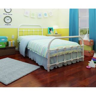 Rack Lindsay White Twin Bed