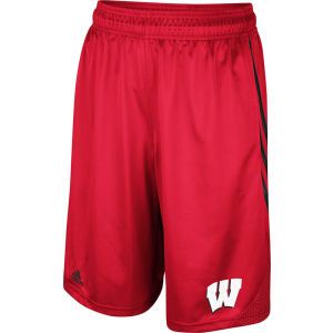 Wisconsin Badgers adidas NCAA 3 Stripe Jam Short