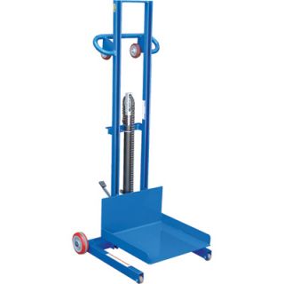 Vestil Low Profile Lite Load Lift with Hydraulic (Foot Pump) Operation, Model#