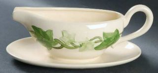 Franciscan Ivy (American) Gravy Boat with Attached Underplate, Fine China Dinner