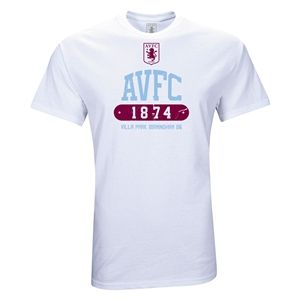 Euro 2012   Aston Villa AVFC T Shirt (White)