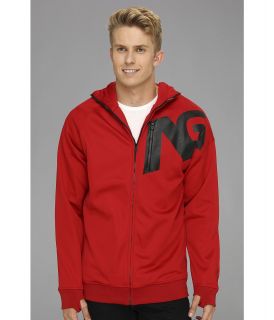 Analog Transpose Hoodie Mens Sweatshirt (Red)
