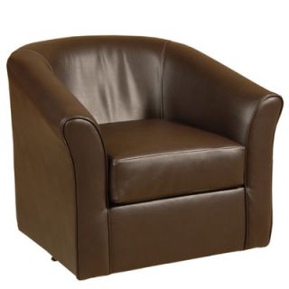 Serta Upholstery Swivel Chair 89S Fabric San Marino Chocolate