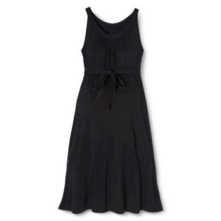 Liz Lange for Target Maternity Sleeveless Short Knit Dress   Black XXL