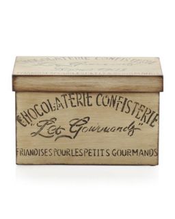 Small Chocolaterie Wood Box