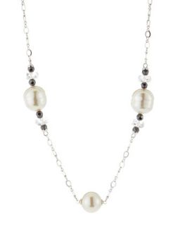 Pearl and Mixed Stone Necklace