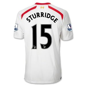Warrior Liverpool 13/14 STURRIDGE Away Soccer Jersey