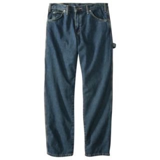 Dickies Mens Relaxed Fit Utility Jean   Navy 42x32