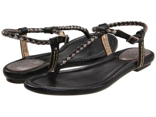 Frye Madison Braided Womens Sandals (Black)