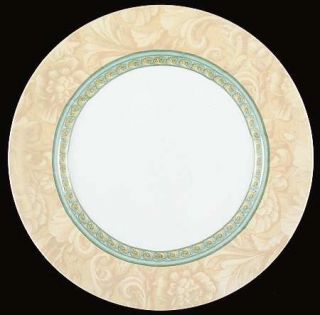 Corning Damascus Dinner Plate, Fine China Dinnerware   Corningware,Yellow Rim&Pl