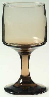 Libbey   Rock Sharpe Tawny Accent Wine Glass   Light Brown,Square  Bowl Shape