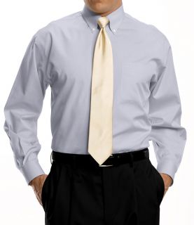 Traveler Pinpoint Solid Buttondown Collar Dress Shirt Big or Tall JoS. A. Bank