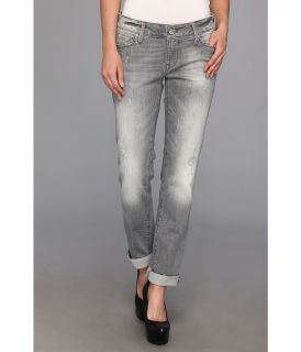 Mavi Jeans Emma Slim Boyfriend in Light R Grey Vintage Womens Jeans (Gray)