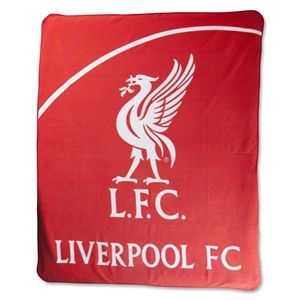 Home Win Limited Liverpool Crest Fleece Blanket