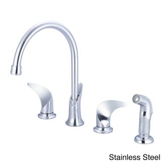 Pioneer Cabrillo Series Two handle Kitchen Widespread Faucet