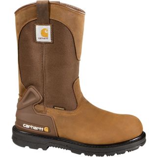 Carhartt Waterproof Steel Toe Wellington Boot   Brown, Size 9 Wide, Model