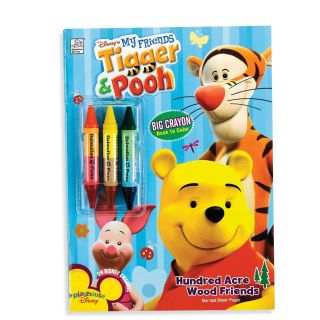 Tigger Pooh Big Crayon Book