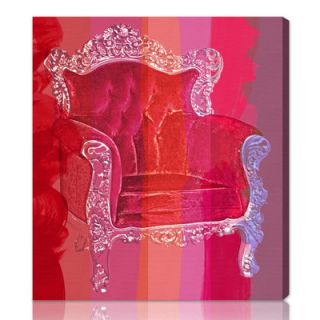 Oliver Gal Throne Love Affair Graphic Art on Canvas 10140 Size 16 x 18